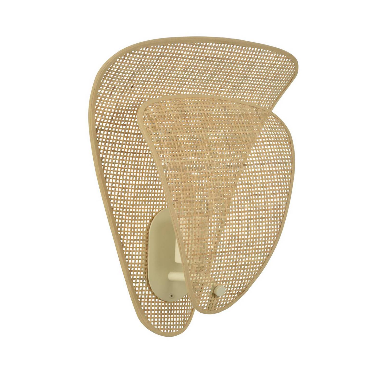MARKET SET Wandlampe Coquillage, naturfarben, 33 cm, Rattan MARKET SET Wandlampe Coquillage, naturfarben, 33 cm, Rattan von MARKET SET