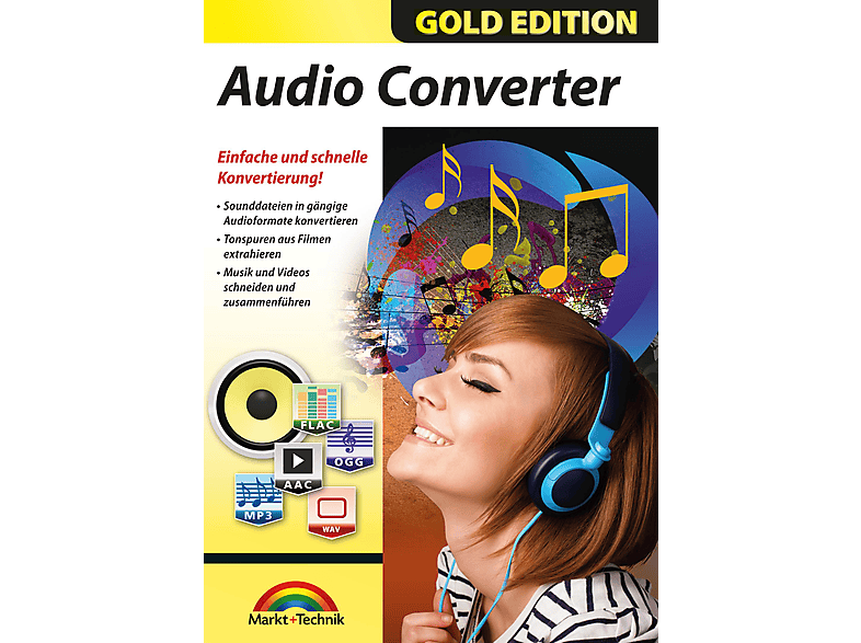 Markt+Technik Audio Converter Gold Edition von MARKT & TECHNIK
