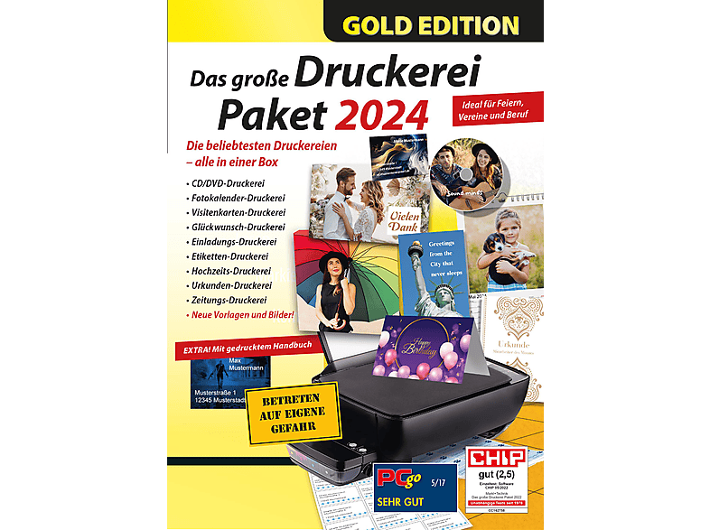 Markt+Technik Das grosse Druckerei Paket Gold Edition von MARKT & TECHNIK