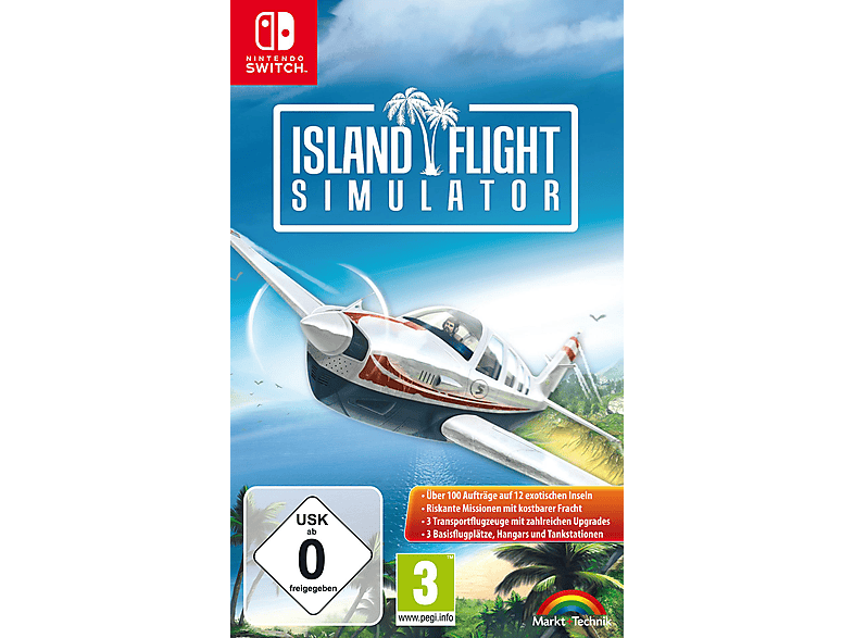 Markt&Technik SW Island Flight Simulator - [Nintendo Switch] von MARKT & TECHNIK