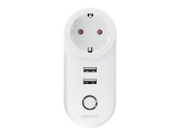 POWER SI SMART WI-FI PLUG - 15A W/2 USB - MANUELL &amp  AUTO ON/OFF - ENERGIEZÄHLER - IEC-STECKER von MARMITEK