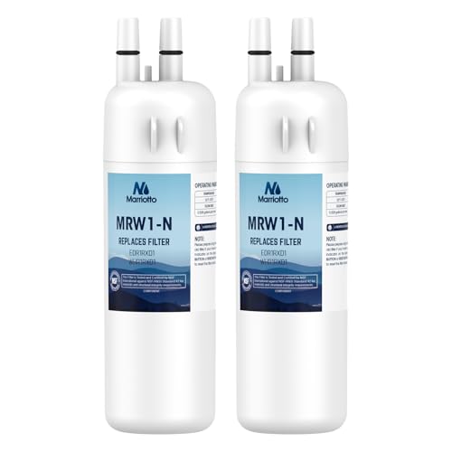 MARRIOTTO MRW1 Kühlschrank-Wasserfilter kompatibel mit Whirlpool W10295370A, EDR1RXD1, Filter 1, W10295370, P4RFWB, P8RFWB2L, 46-9930, 46-9081 Kühlschrank-Wasserfilter, 2 Stück MARRIOTTO MRW1 Kühlschrank-Wasserfilter kompatibel mit Whirlpool W10295370A, EDR1RXD1, Filter 1, W10295370, P4RFWB, P8RFWB2L, 46-9930, 46-9081 Kühlschrank-Wasserfilter, 2 Stück von MARRIOTTO