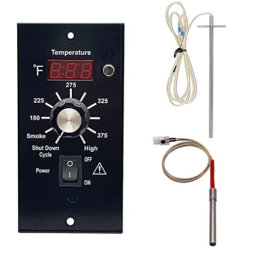 Ersatz für Traeger Digital Controller Kit, kompatibel mit Traeger Pellet Holz Pellet Grills, mit 17,8 cm RTD Temperatursensor und Zünder Hot Rod Kit Ersatz für Traeger Digital Controller Kit, kompatibel mit Traeger Pellet Holz Pellet Grills, mit 17,8 cm RTD Temperatursensor und Zünder Hot Rod Kit von MARS CAMP