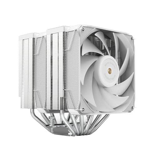 Mars Gaming MCPU-XU6, CPU-Kühler Doppelturm, TDP 350W, 2x Hybridflügel-Lüfter und Hyperbalanciertes Kupfer-FDB-Lager, 6 Heatpipes mit HCT ULTRA Technologie, Universeller Multisocket, Weiß Mars Gaming MCPU-XU6, CPU-Kühler Doppelturm, TDP 350W, 2x Hybridflügel-Lüfter und Hyperbalanciertes Kupfer-FDB-Lager, 6 Heatpipes mit HCT ULTRA Technologie, Universeller Multisocket, Weiß von Mars Gaming