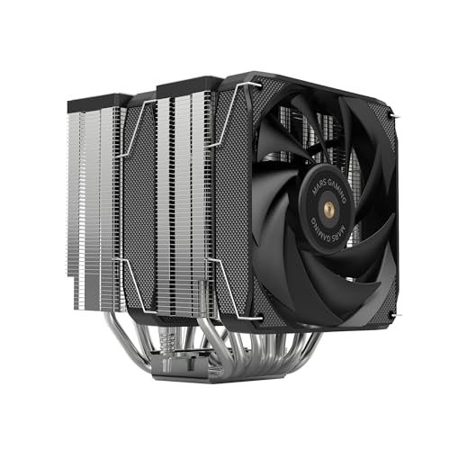 Mars Gaming Mcpu-xu9 Disipador CPU Doble Torre Tdp 400w 2X Ventiladores Fdb 9 Heatpipes Bph Negro von Mars Gaming