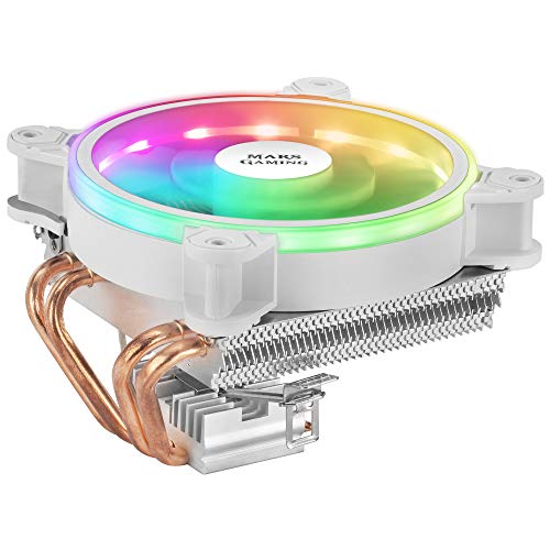 MARSGAMING MCPU220W, Weißer CPU-Kühler, TDP 140W, DUAL ARGB, Silent PWM MARSGAMING MCPU220W, Weißer CPU-Kühler, TDP 140W, DUAL ARGB, Silent PWM von Mars Gaming
