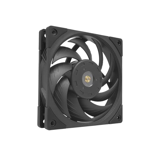 Mars Gaming MF-NC, 120mm PWM PC Lüfter, Hyperbalanced Copper FDB Bearing, Leiser Lüfter mit Hybrid Blade Design, Professioneller Computer Lüfter, Schwarz Mars Gaming MF-NC, 120mm PWM PC Lüfter, Hyperbalanced Copper FDB Bearing, Leiser Lüfter mit Hybrid Blade Design, Professioneller Computer Lüfter, Schwarz von Mars Gaming
