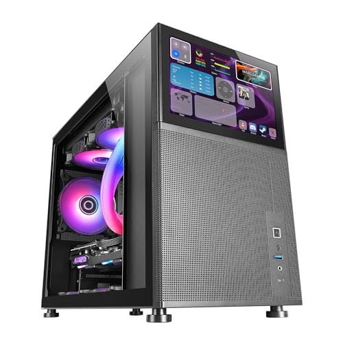 Mars Gaming MC-LCD Torre Custom Micro-ATX Pantalla LCD IPS 8" Cristal Templado Panel Modular Negro Mars Gaming MC-LCD Torre Custom Micro-ATX Pantalla LCD IPS 8" Cristal Templado Panel Modular Negro von Mars Gaming