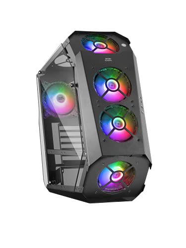 Mars Gaming MC51, Gehäuse Gaming PC ATX , Doppelt Gehärtetes Glas, 5x Lüfter RGB 12cm, Schwarz Mars Gaming MC51, Gehäuse Gaming PC ATX , Doppelt Gehärtetes Glas, 5x Lüfter RGB 12cm, Schwarz von Mars Gaming