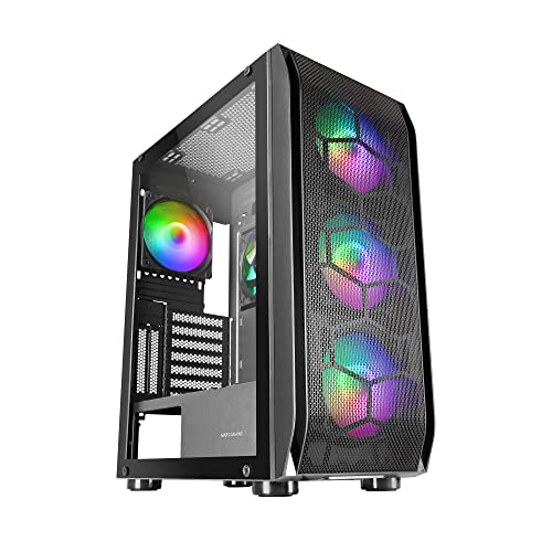 Mars Gaming MC-KX Schwarz, Premium E-ATX Tower, FREEZER CPU System, 5 Ultraleise ARGB Lüfter, ARGB Controller und RF Controller, Mesh Front Mars Gaming MC-KX Schwarz, Premium E-ATX Tower, FREEZER CPU System, 5 Ultraleise ARGB Lüfter, ARGB Controller und RF Controller, Mesh Front von Mars Gaming