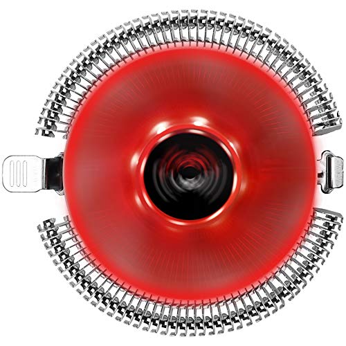 Mars Gaming MCPU1RGB - CPU Kühler RGB Flow, 9cm, PWM 4Pin, Schlankes Design von Mars Gaming