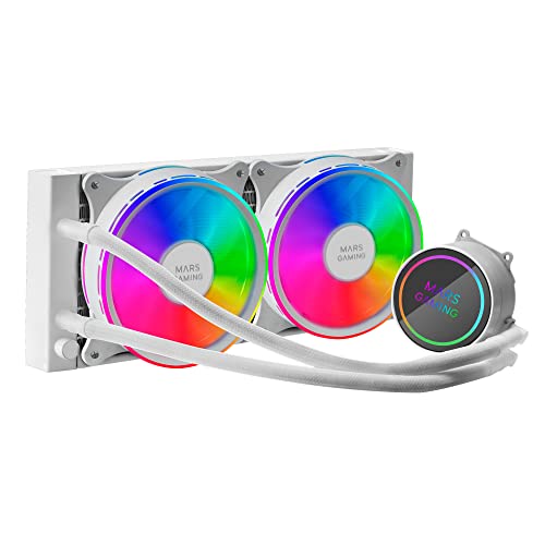 Mars Gaming ML-ONE240 Kit de Refrigeración Líquida 240mm Blanco von Mars Gaming