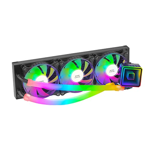 Mars Gaming ML-ULTRA360 Kit de Refrigeración Líquida Premium ARGB Negro von Mars Gaming