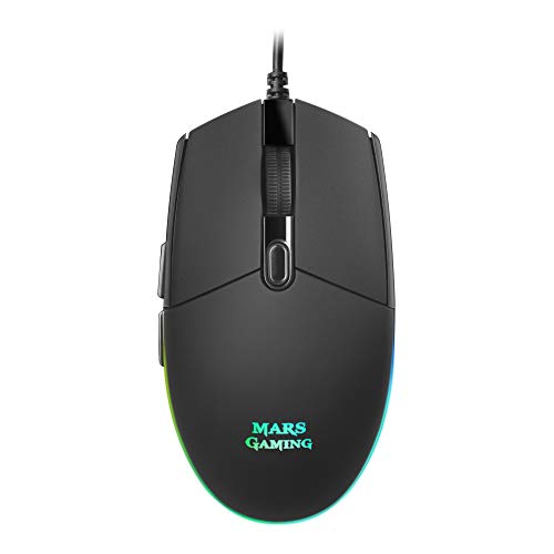 Mars Gaming MMGPC-Maus 3200DPIRGB Flowkompaktes und leichtes Design von MARSGAMING