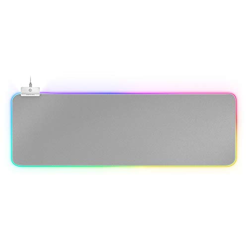 Mars Gaming MMPRGB2S, XXL Mauspad, RGB 12-Modi, 2 USB 2.0, Weiß-Silber Mars Gaming MMPRGB2S, XXL Mauspad, RGB 12-Modi, 2 USB 2.0, Weiß-Silber von Mars Gaming