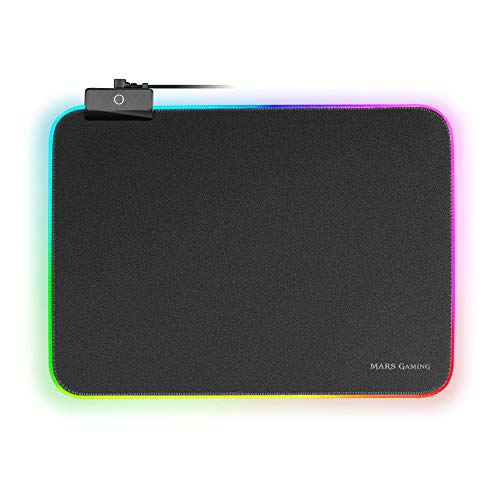 Mars Gaming MMPRGBL, Gaming Chroma RGB-Mauspad, Nanotextil, 365x265x4mm, Schwarz Mars Gaming MMPRGBL, Gaming Chroma RGB-Mauspad, Nanotextil, 365x265x4mm, Schwarz von Mars Gaming