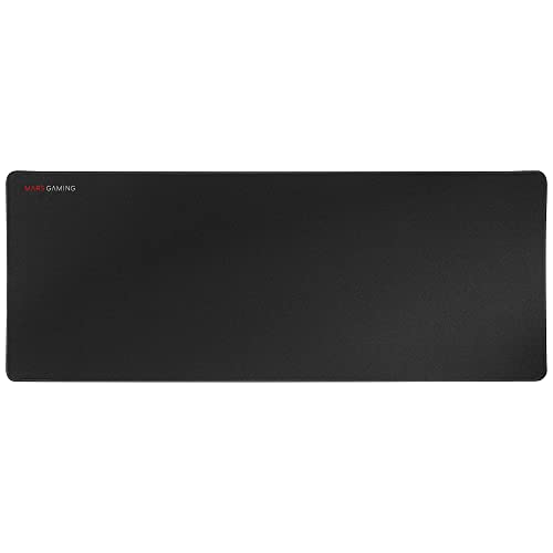 Mars Gaming MMPXL Schwarz, Mousepad XL, Doppelschicht-Nanostoff und Naturkautschuk, 800x300x4mm von MARSGAMING