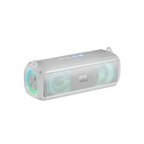 Mars Gaming MSB-XT, Tragbarer Lautsprecher + Soundbar 2in1, Dynamische RGB-Beleuchtung, 4 Treiber 20W Sound System, Bluetooth 5.3 Lautsprecher + AUX/MicroSD/USB/FM Radio, Weiß Mars Gaming MSB-XT, Tragbarer Lautsprecher + Soundbar 2in1, Dynamische RGB-Beleuchtung, 4 Treiber 20W Sound System, Bluetooth 5.3 Lautsprecher + AUX/MicroSD/USB/FM Radio, Weiß von Mars Gaming