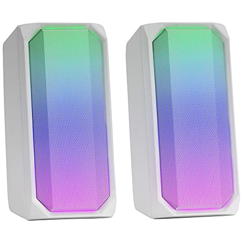 Mars Gaming MSCUBEW, Kompakte RGB Gaming-Lautsprecher Mars Gaming MSCUBEW, Kompakte RGB Gaming-Lautsprecher von Mars Gaming