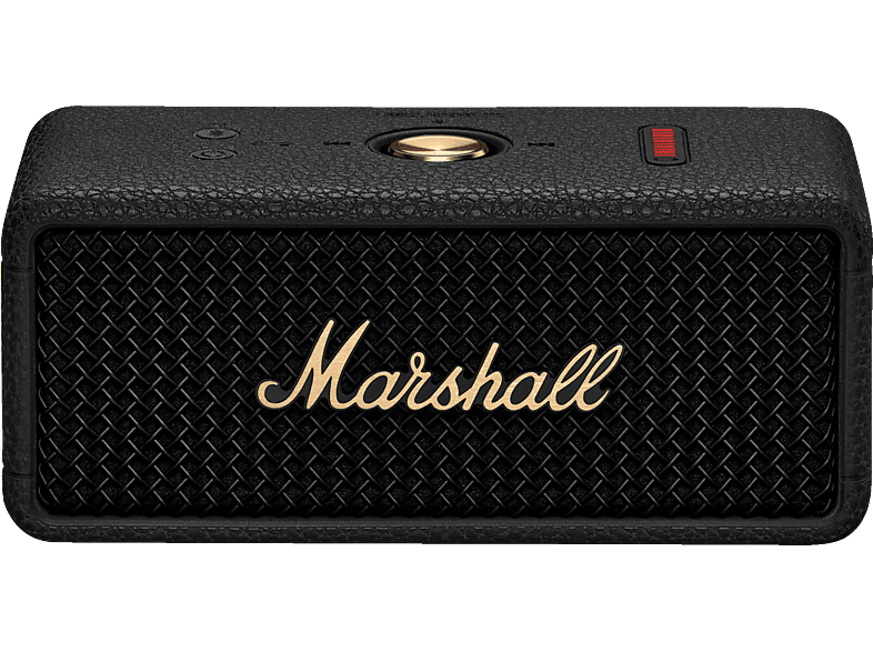 MARSHALL Emberton III Bluetooth Lautsprecher, Black and Brass, Wasserfest MARSHALL Emberton III Bluetooth Lautsprecher, Black and Brass, Wasserfest von MARSHALL