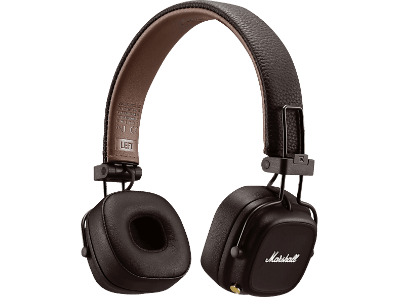 MARSHALL Major IV, On-ear Kopfhörer Bluetooth Braun von MARSHALL