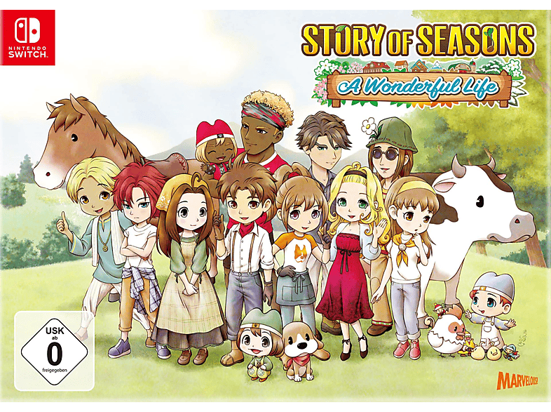 Story of Seasons: A Wonderful Life - Limited Edition [Nintendo Switch] von MARVELOUS GAMES