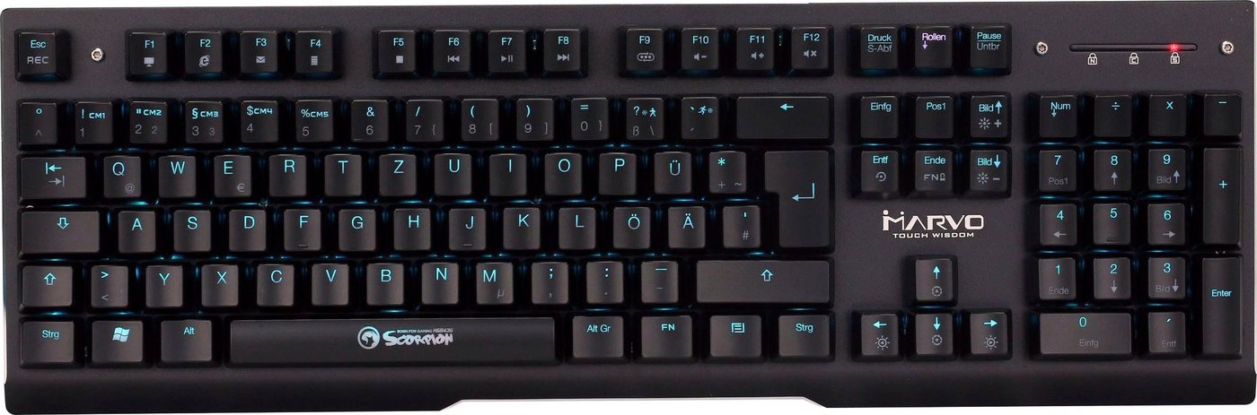 MARVO Scorpion KG943G Gaming-Tastatur von MARVO