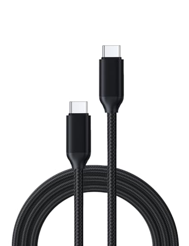 MAS CARNEY USB C auf USB C Kabel 100W PD 3.0, PPS USB-C Ladekabel kompatibel mit iPhone 15 Pro Max Galaxy S24 S23 S22 A55 A25 A15 MacBook Air, Pixel 8a (1.8m) von MAS CARNEY