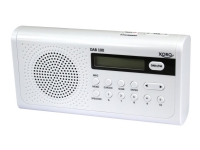 Xoro DAB 100, Tragbar, Digital, DAB, DAB+, FM, Automatischer Suchlauf, 1 W, LCD von MAS Elektronik