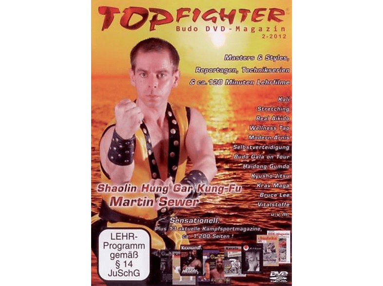 Topfighter Ebmas Wing Tzun - Budo DVD-Magazin 2-2012: Shaolin Hung Gar Kung-Fu DVD von MASB