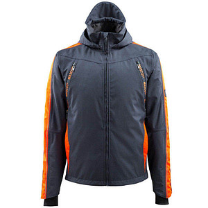 MASCOT® Herren Arbeitsjacke "GANDIA" Hardwear schwarzblau, orange Größe 3XL von MASCOT®