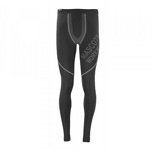 MASCOT® Herren Funktionsunterwäsche Hose "MOSS" Crossover schwarz Größe L von MASCOT®