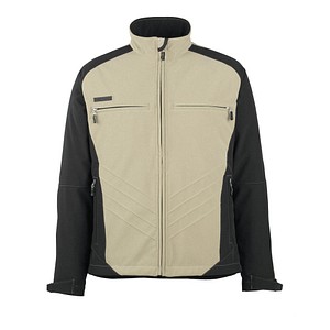 MASCOT® Herren Softshelljacke DRESDEN khaki, schwarz Größe XS von MASCOT®