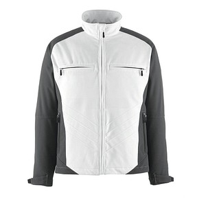 MASCOT® Herren Softshelljacke DRESDEN weiß, anthrazit Größe 2XL von MASCOT®