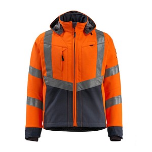 MASCOT® unisex Warnjacke Blackpool orange, schwarzblau Größe 4XL von MASCOT®