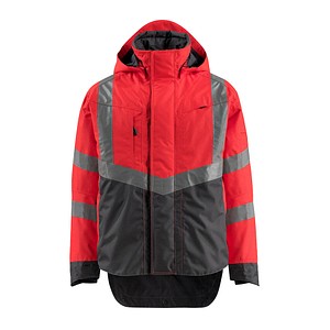 MASCOT® unisex Warnjacke Harlow rot, anthrazit Größe 2XL von MASCOT®