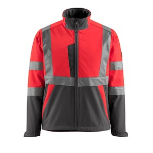 MASCOT® unisex Warnjacke Kiama  rot, anthrazit Größe 4XL von MASCOT®