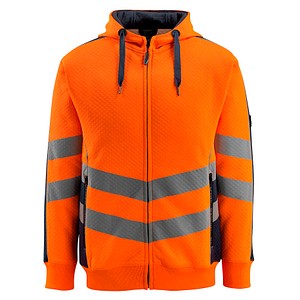 MASCOT® unisex Warnschutz-Langarmshirt Corby orange, schwarzblau Größe L von MASCOT®