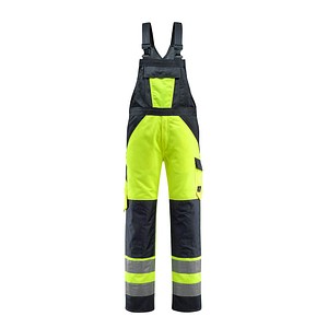 MASCOT® unisex Warnschutz-Latzhose Gosford gelb, schwarzblau Größe 110 von MASCOT®