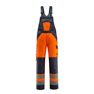 MASCOT® unisex Warnschutz-Latzhose Gosford orange, schwarzblau Größe 25 von MASCOT®