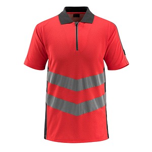 MASCOT® unisex Warnschutz Shirt Murton rot, dunkelanthrazit Größe L von MASCOT®