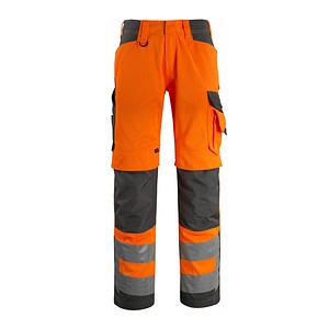 MASCOT® unisex Warnschutzhose Kendal  orange, dunkelanthrazit Größe 44 von MASCOT®