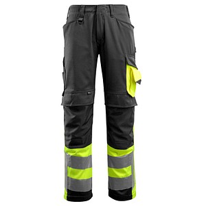 MASCOT® unisex Warnschutzhose Leeds schwarz, gelb Größe 114 von MASCOT®