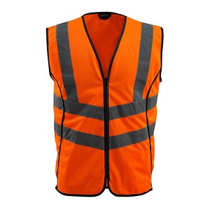 MASCOT® unisex Warnweste Wingate  fluororange Größe XL von MASCOT®