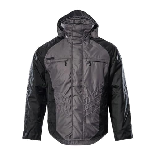 Mascot 12035-211-88809 Unique Frankfurt Gestepptes Fleecefutter Wasserdicht Winterjacke, Anthrazit/Schwarz, XS Größe von MASCOT