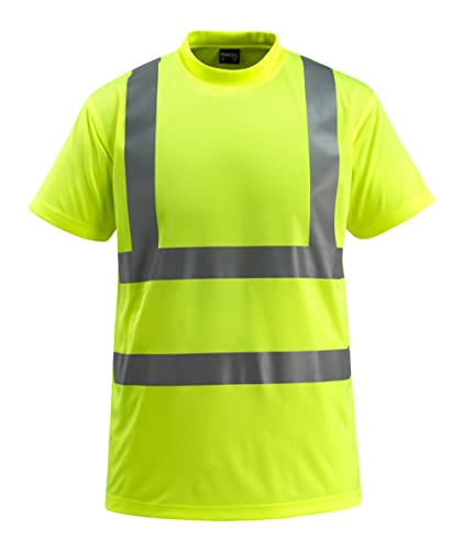 Mascot 50592-972-17 Safe Light Townsville Premium Klassische Passform T-Shirt, Hi-Vis Gelb, 2XL Größe von MASCOT