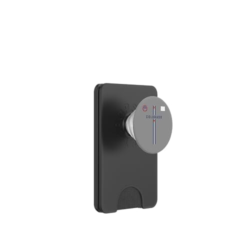 Colorado-Flagge, Silhouettenkarte von Colorado, Staatssiegel PopSockets PopWallet für MagSafe Colorado-Flagge, Silhouettenkarte von Colorado, Staatssiegel PopSockets PopWallet für MagSafe von MASH MOSH