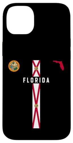 Florida-Flagge, Silhouettenkarte von Florida, Florida-Staatssiegel Hülle für iPhone 14 Plus Florida-Flagge, Silhouettenkarte von Florida, Florida-Staatssiegel Hülle für iPhone 14 Plus von MASH MOSH