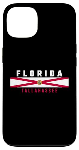 Florida Flagge, Text FLORIDA - TALLAHASSEE in Großbuchstaben Hülle für iPhone 13 von MASH MOSH