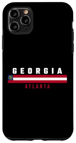 Georgien Flagge mit Text Georgien - Atlanta in Großbuchstaben Hülle für iPhone 11 Pro Max Georgien Flagge mit Text Georgien - Atlanta in Großbuchstaben Hülle für iPhone 11 Pro Max von MASH MOSH